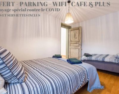 Colmar Appt familial à 3 min du centre – parking
